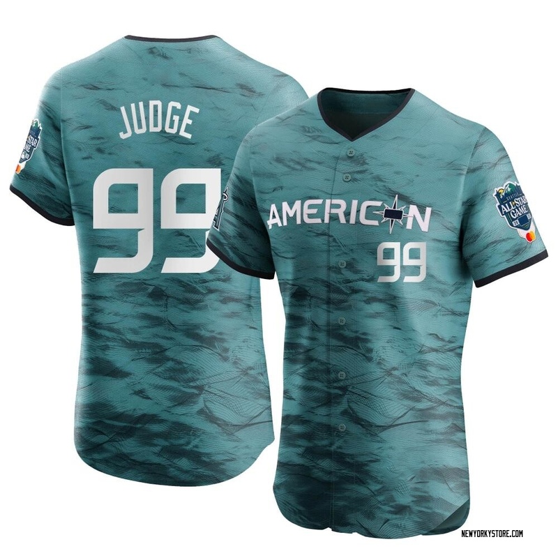 Aaron Judge Men's New York Yankees American League Game Vapor Premier 2023  All-Star Jersey - Teal