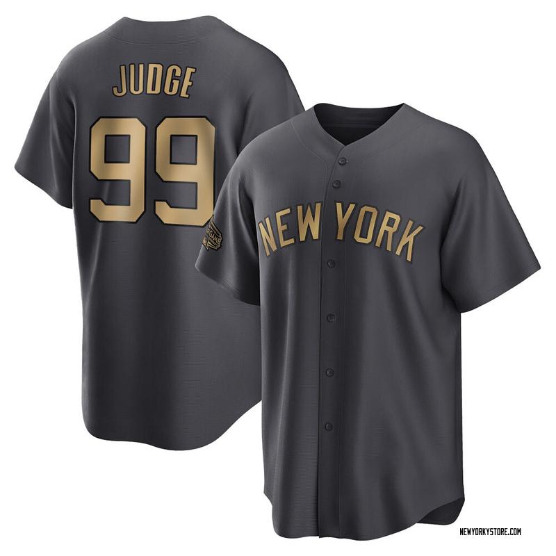 Men's New York Yankees Aaron Judge Nike Gray Road Authentic Player Jersey