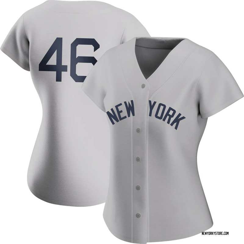 Andy Pettitte No Name Jersey - Yankees Replica Home Number Only Jersey