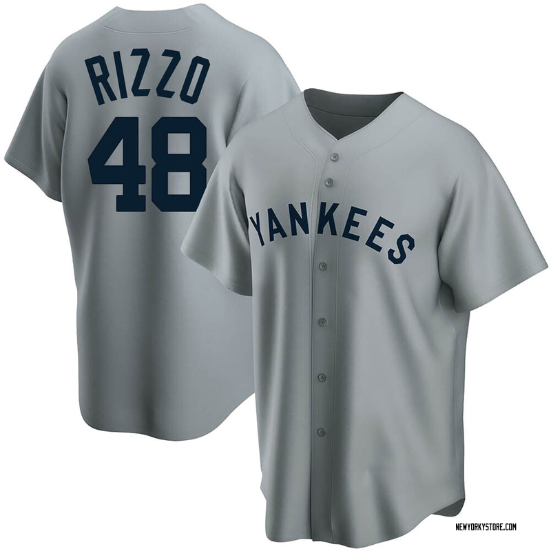 Anthony Rizzo Men's New York Yankees Road Cooperstown Collection Jersey -  Gray Replica