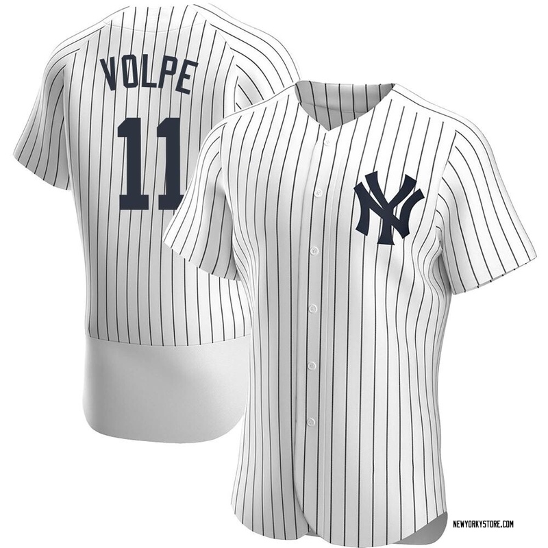 Men's New York Yankees Anthony Volpe Nike White Home Replica Player Jersey