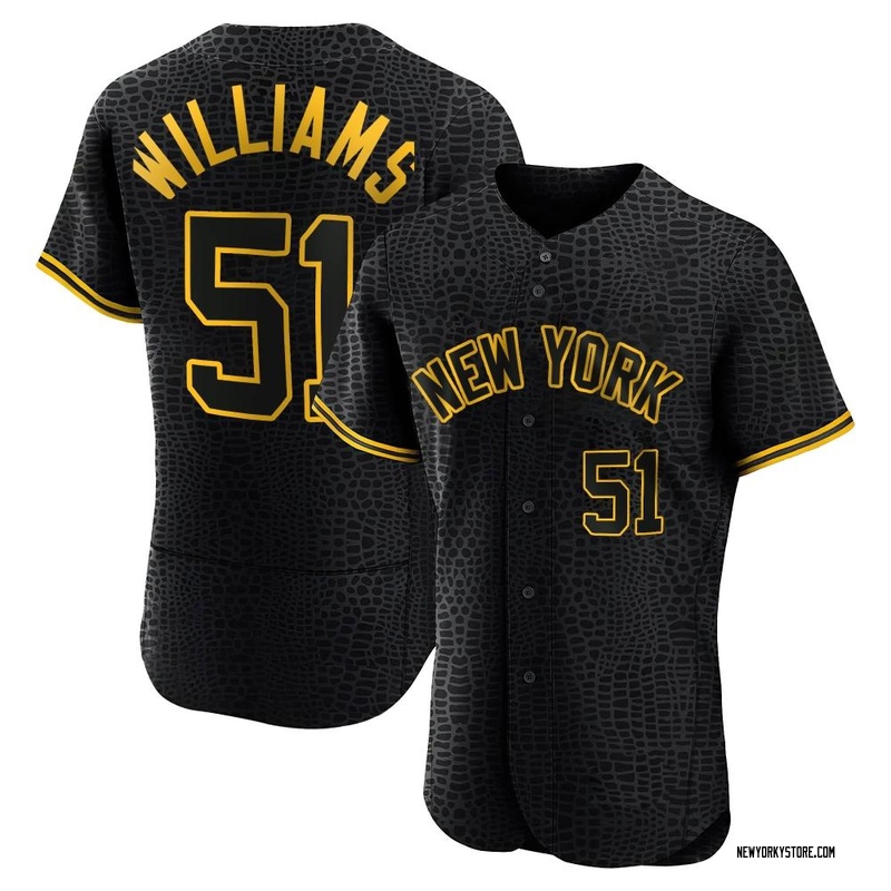 Mitchell & Ness New York Yankees Authentic BP 1998 Bernie Williams #51  Jersey Dark Navy - Billion Creation