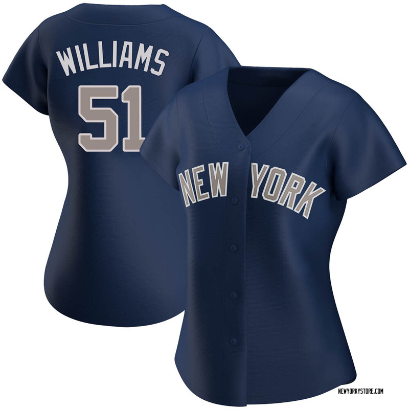 Bernie Williams Men's New York Yankees Road Jersey - Gray Authentic