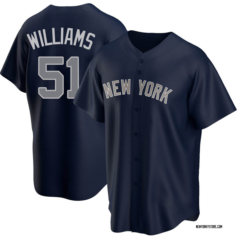 Bernie Williams NY Yankees Replica Road Jersey