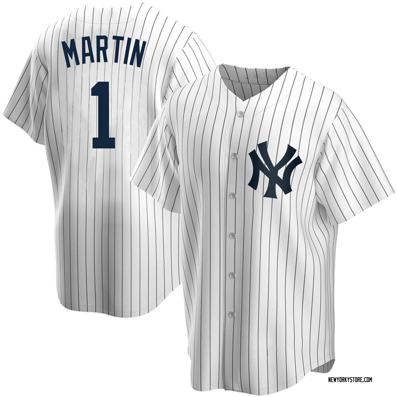 Billy Martin Youth New York Yankees Home Jersey - White Replica