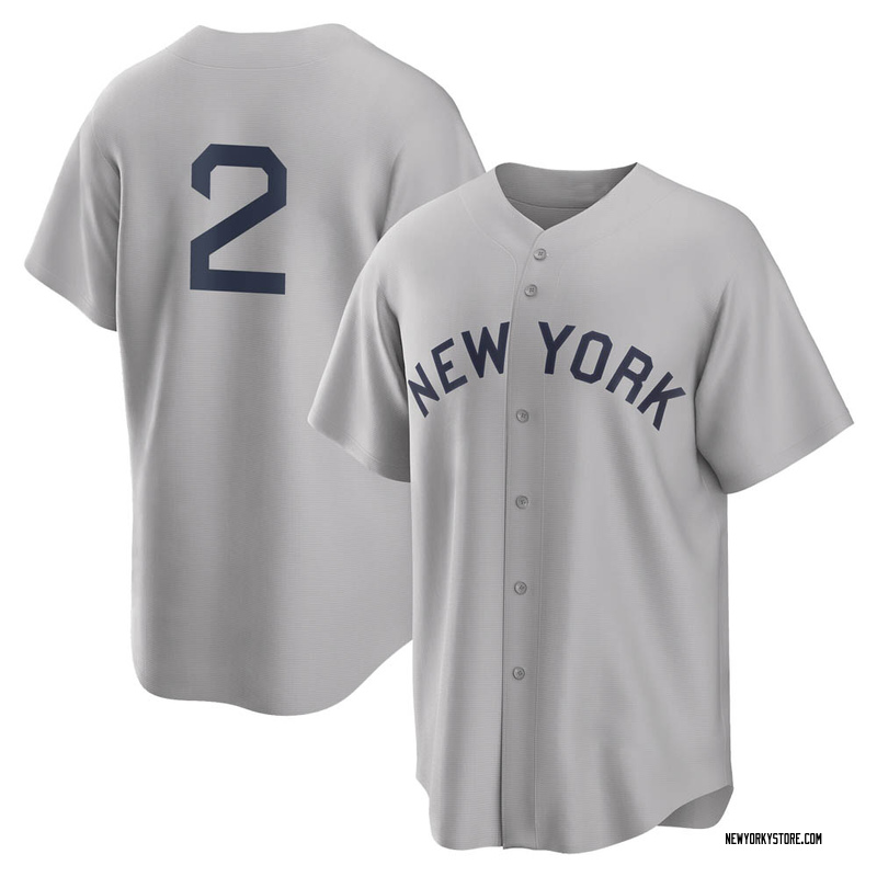 Derek Jeter Youth New York Yankees 2021 Field of Dreams Jersey - Gray  Replica