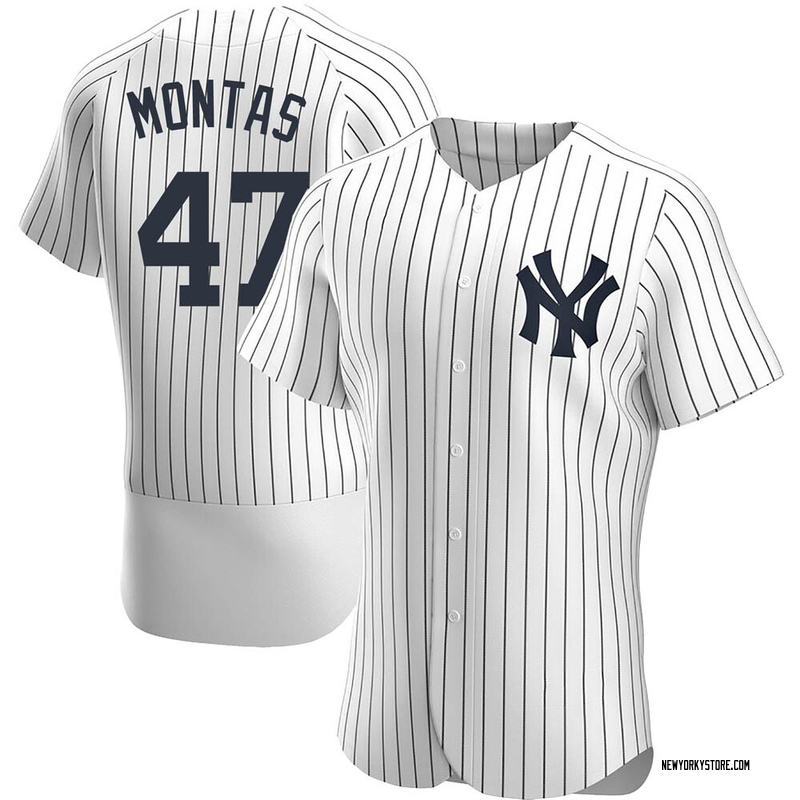 Frankie Montas Women's Nike White New York Yankees Home Replica Custom Jersey