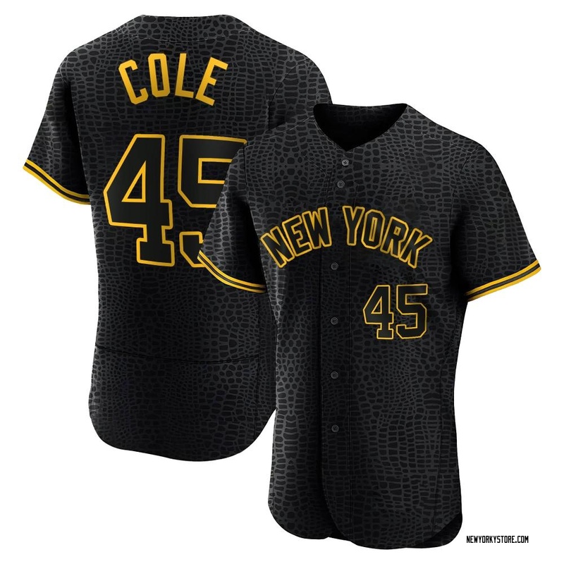 MLB:2021 New York Yankees Gerrit Cole #45 Home Jersey LOOKHGS Patch NWT
