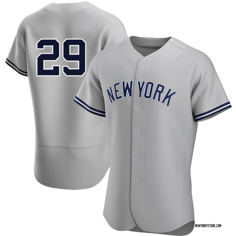 Youth New York Yankees Gio Urshela White/Navy Home Replica Player Jersey