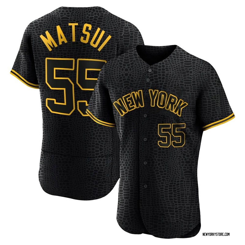 Hideki Matsui New York Yankees Men's Navy Branded Base Runner Tri-Blend  Long Sleeve T-Shirt 
