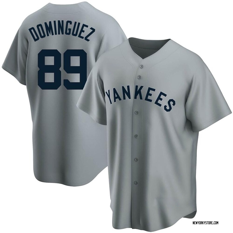 Women's Nike Jasson Dominguez White New York Yankees Home Official Replica Player Jersey