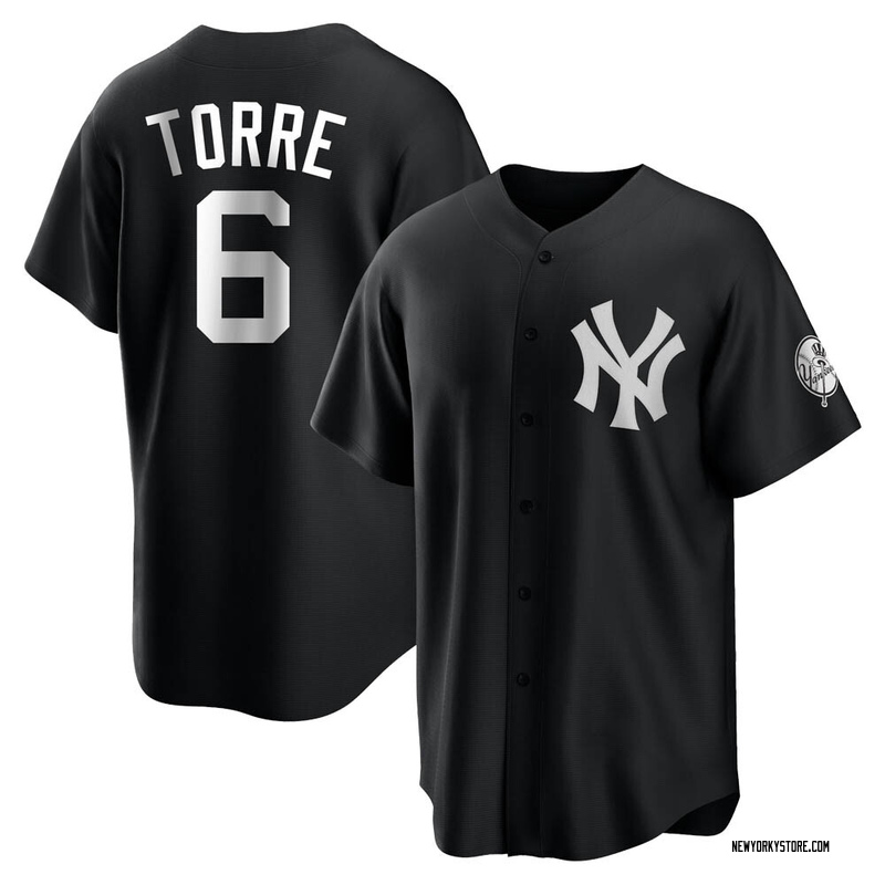 Joe Torre NY Yankees Replica Road Jersey