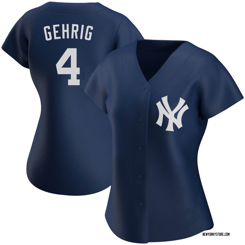 Youth New York Yankees Lou Gehrig Replica Home Jersey - White