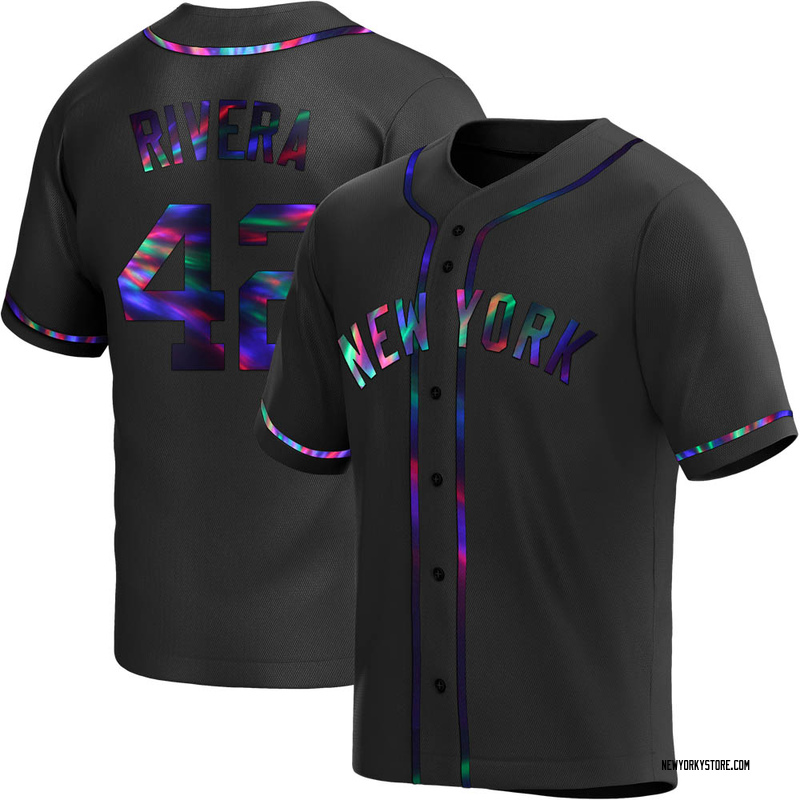 Mariano Rivera Men's New York Yankees Alternate Jersey - Black