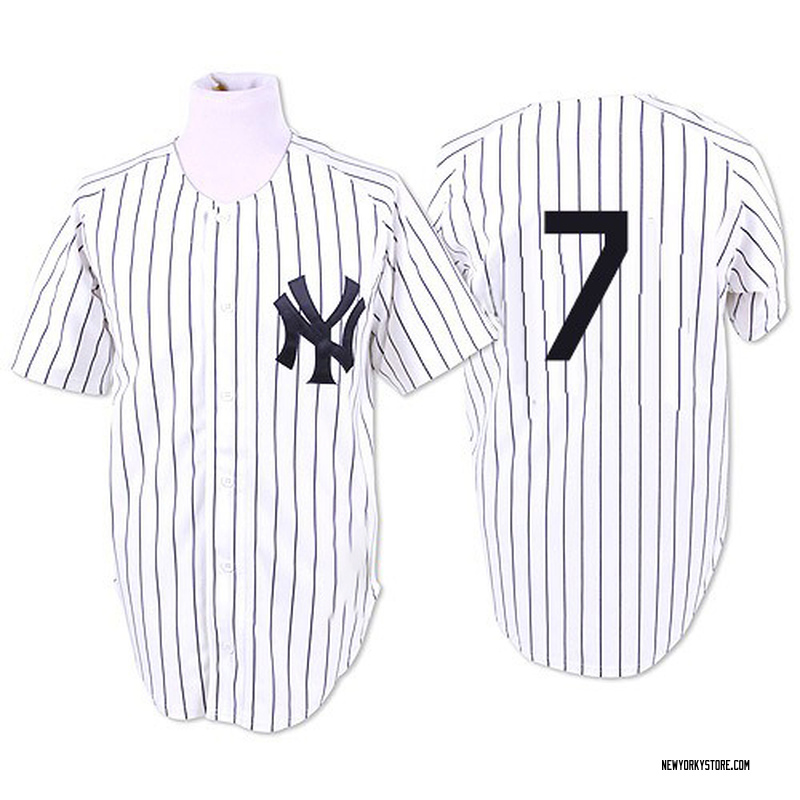 Men's New York Yankees Mickey Mantle Nike Gray Road Cooperstown Collection  Player Jersey