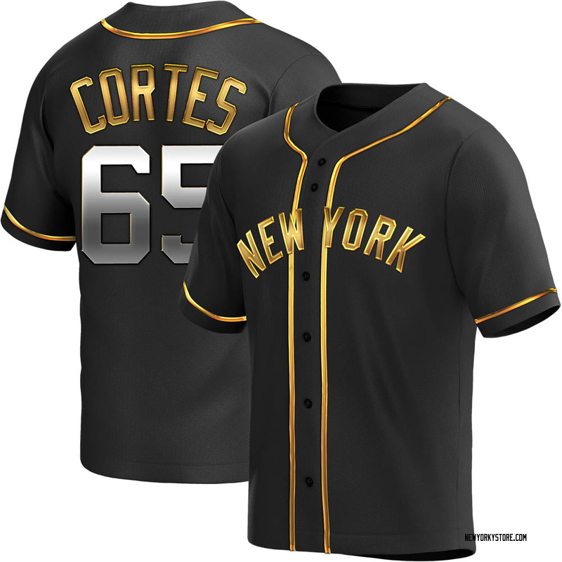 Nestor Cortes Youth New York Yankees Road Name Jersey - Gray Replica