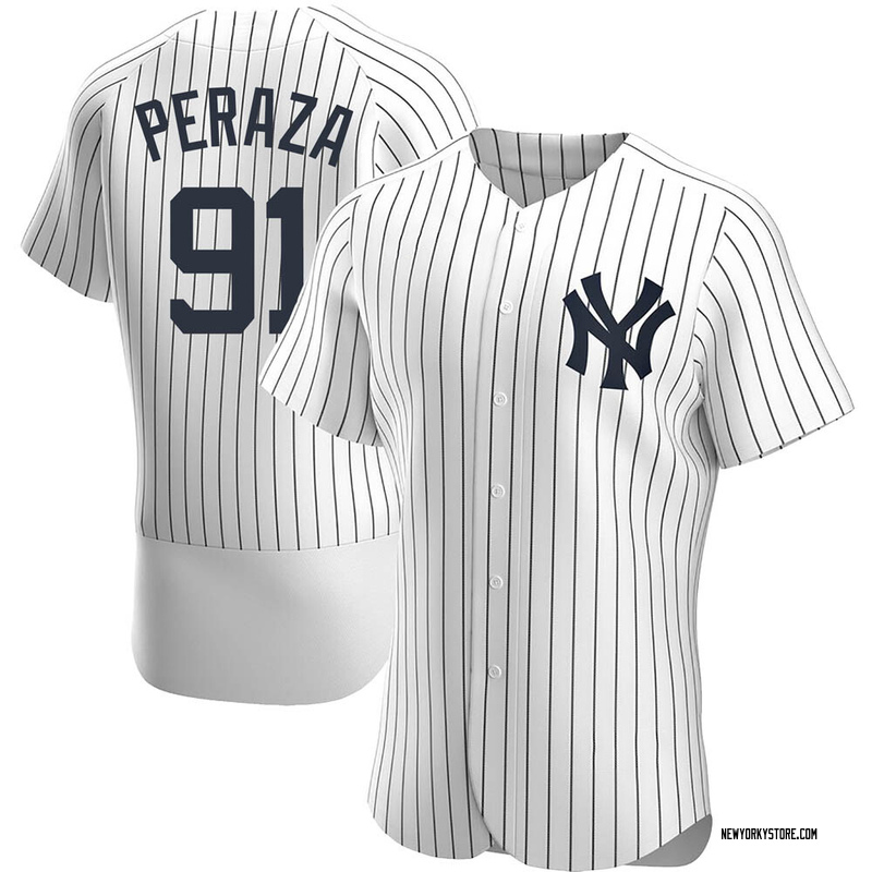 Oswald Peraza Jersey - NY Yankees Replica Adult Home Jersey