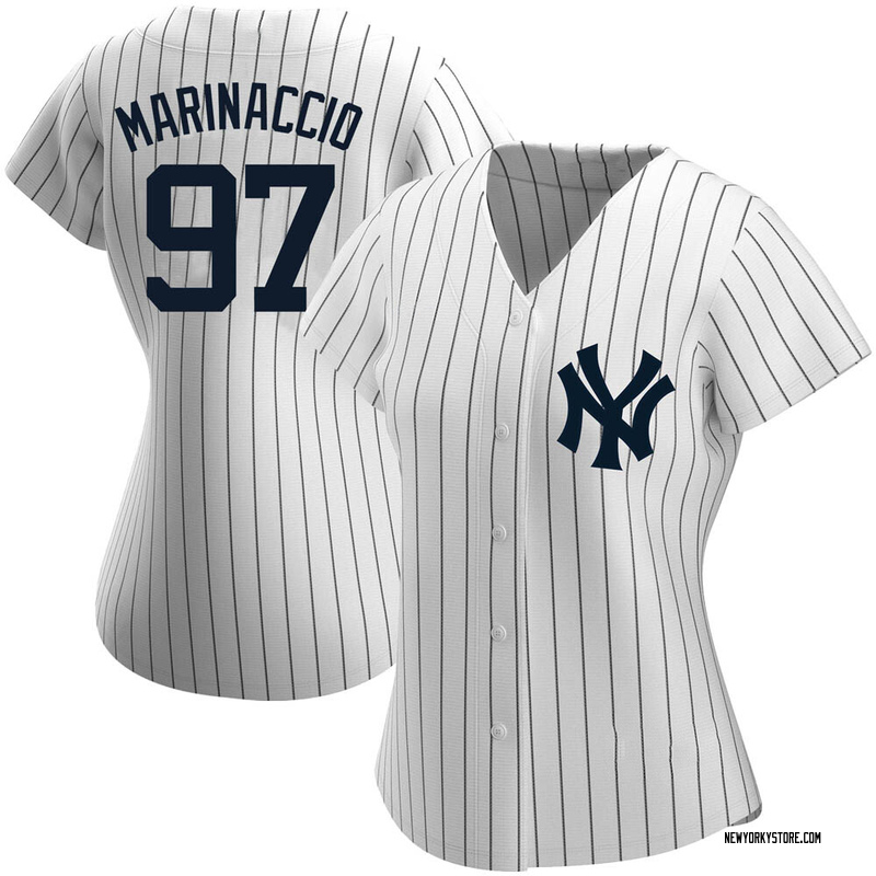 Ron Marinaccio Women's New York Yankees Road Name Jersey - Gray Authentic